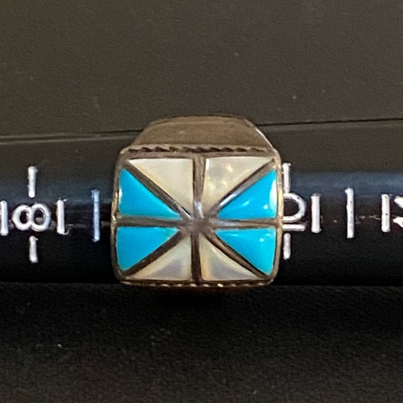 Vintage Men’s Navajo Ring Sz 9.5. - Picture 5 of 10